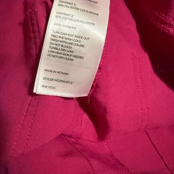 Figs Technical Collection Zamora Raspberry Sorbet Jogger Scrub Pant Size 2XL XXL - Picture 6 of 7